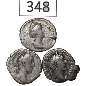 Impero romano, set di denari