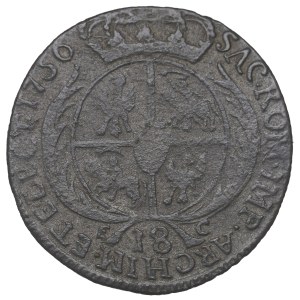 Auguste III Sas, faux de la période d'Orta 1756