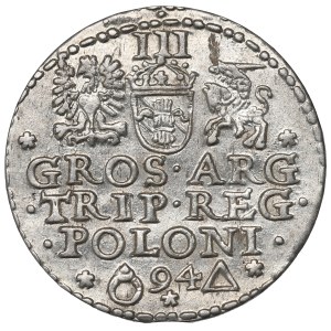 Sigismond III Vasa, Trojak 1594, Malbork