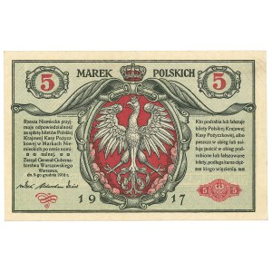 GG, 5 mkp 1916 B - Ticket General -