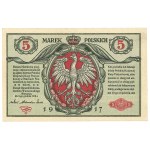 GG, 5 mkp 1916 B - Ticket General -