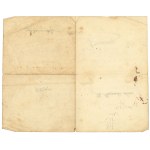 II RP, Certificate of March Nadbuzhan 35th Infantry Regiment - for Leonard Marshall