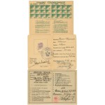 II RP, Set of documents - Capt. Dunin-Majewski