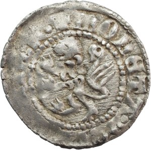 Casimiro III il Grande (1333-1370), trimestrale ruteno, Leopoli