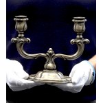 Germany, Silver candelabra MH Wilkens & Sohne, Bremen