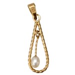 Europe, Gold pendant with pearl