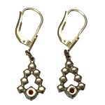 Europe, Earrings with garnets