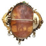 Europe, Antiqued Brooch - AMAZING