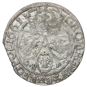 John II Casimir, 6 groschen 1661, Lviv