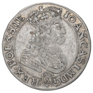 John II Casimir, 6 groschen 1667, Bromberg