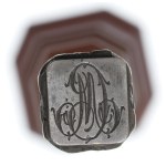 CM personal initial typeface - silver, agate