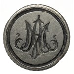 AM personal initial typeface