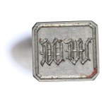 Typeface personal initial MW, bone - Beautiful