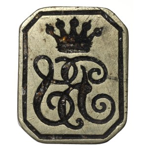 Typeface personal initial RJ, nobility