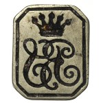 Typeface personal initial RJ, nobility