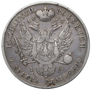 Regno di Polonia, Alessandro I, 10 oro 1823 IB - Rarità