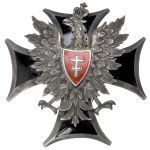 II RP, Commemorative badge of the Lithuanian-Belarusian Front - Gajewski SILVER.