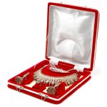 Jewelry suit necklace + earrings + ring