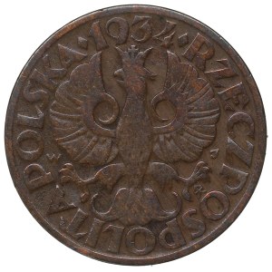 II Republic of Poland, 5 groschen 1934