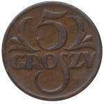 II Republic of Poland, 5 groschen 1934