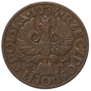 II Republic of Poland, 5 groschen 1934