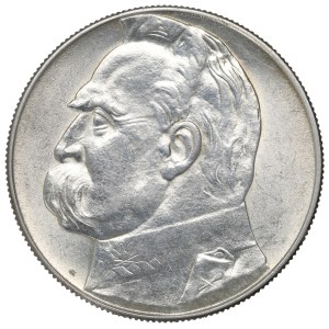 II Republic of Poland, 10 zloty 1939 Pilsudski