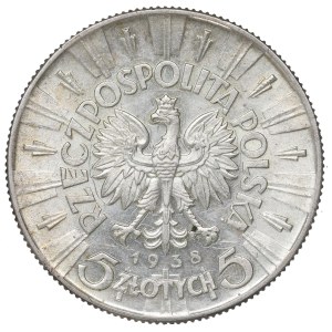 II RP, 5 Zloty 1938 Piłsudski
