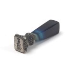 Poland, Personal typeface with Herburt coat of arms - silver, agate