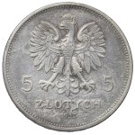 Second Polish Republic, 5 złoty 1932 Nike - RARE