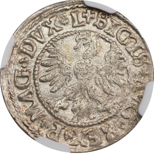 Sigismund II Augustus, Half-grosz 1546, Vilnius, old type of Eagle - rare