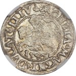 Sigismund II Augustus, Half-grosz 1546, Vilnius, old type of Eagle - rare