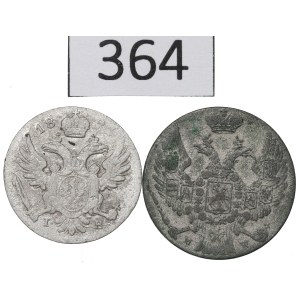 Zabór rosyjski, Zestaw 5-10 groszy 1823-40