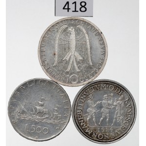 Europa, Silver Issue lot