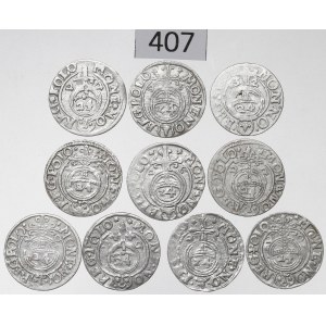 Sigismond III Vasa, ensemble de « półtorak » 1620-1626, Bydgoszcz + occupation suédoise d'Elbląg