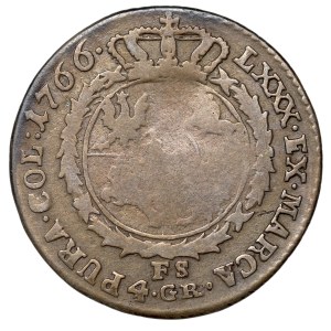 Stanislaus Augustus, 4 groschen 1766