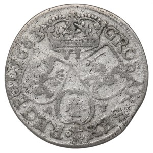 John II Casimir, 6 groschen 1663, Cracow