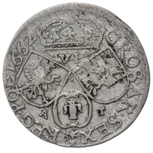 John II Casimir, 6 groschen 1662, Cracow