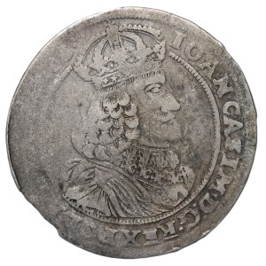John II Casimir, 18 groschen 1658, Posen
