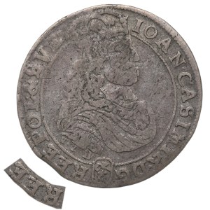 John II Casimir, 18 groschen 1667, Bromberg
