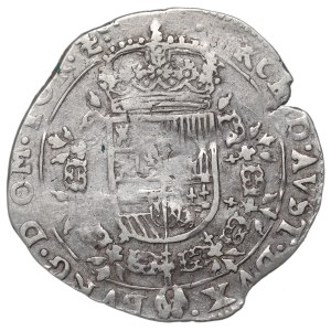 Spanish Netherlands, Tournai, Philip IV, 1/4 Patagon 1634