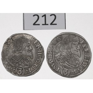 Bohemia under Habsburg rule, lot 3 kreuzer 1638-40