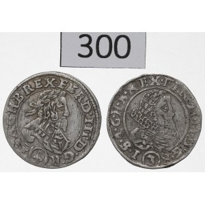 Austria, Lot 3 kreuzer 1637-38
