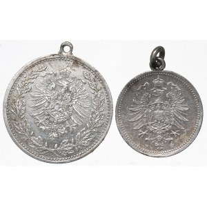 Germany, Medallions made from coins
