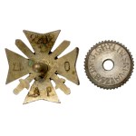 Second Polish Republic, Badge of the Association of Former Volunteers of the Polish Army—Chyliński miniature