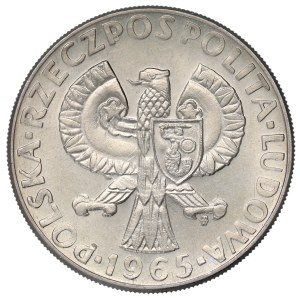 Peoples Republic of Poland, 10 zloty 1965 VII centuries of Warsaw - Specimen CuNi
