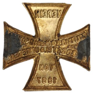 Germany, Saxony, Cross of the Veterans' Society of Borstel and the surrounding area