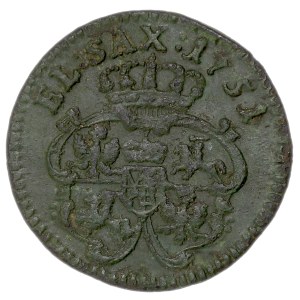 August III of Saxony, Szeląg, 1751