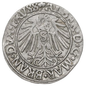 Prusy Książęce, Albrecht Hohenzollern, Grosz 1541, Królewiec