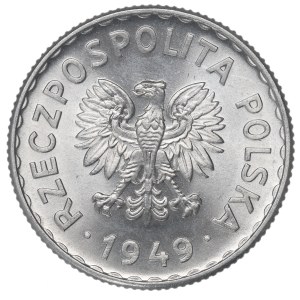 Volksrepublik Polen, 1 Złoty, 1949