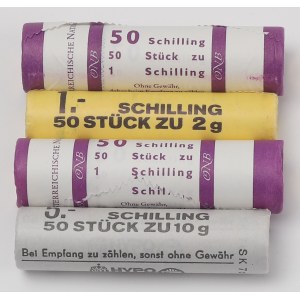 Austria, Set of Mint Rolls